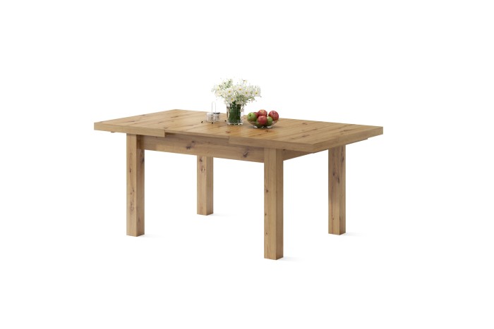ROYAL Artisan Eiche - AUSZIEHBAR TISCH ESSTISCH 120-270 cm
